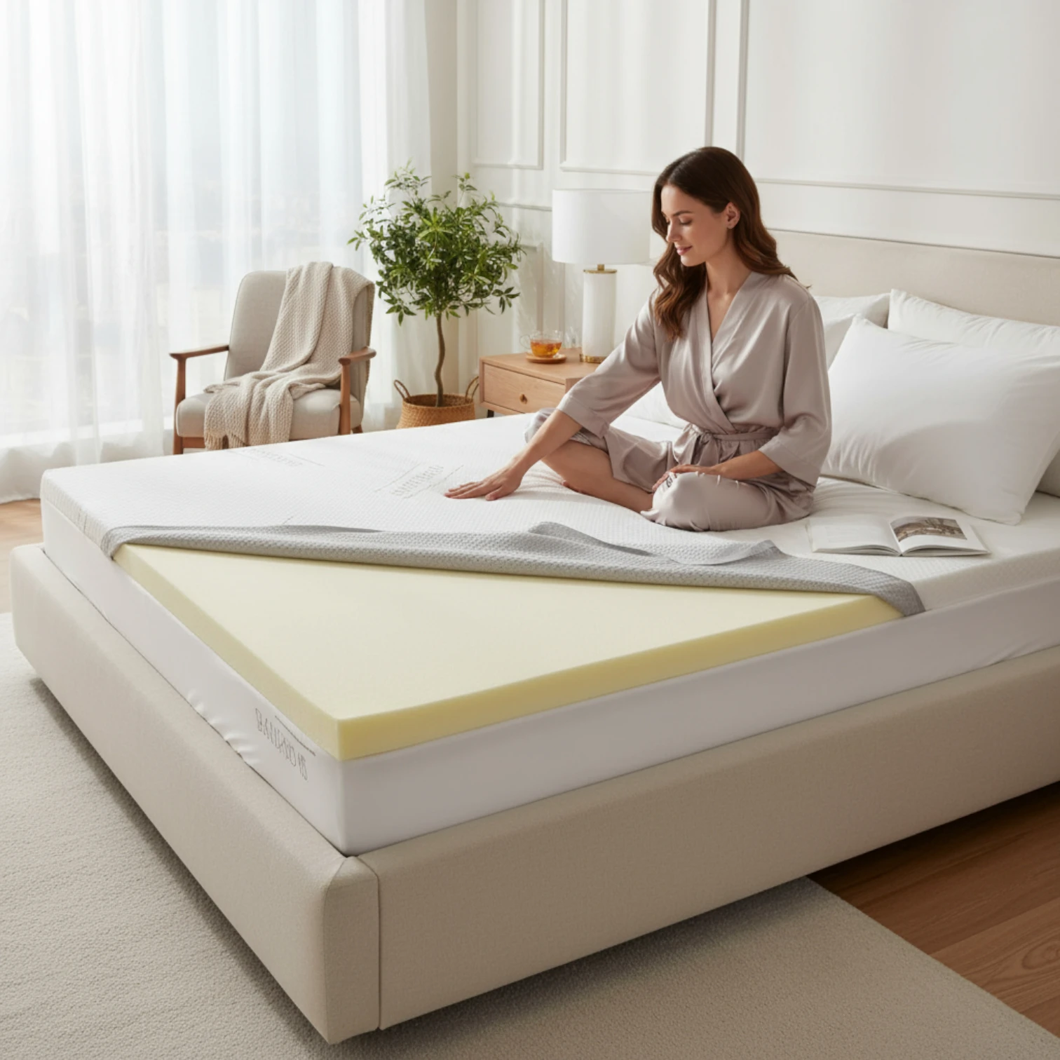 Original WELCON ROCKSTAR® Topper Kaltschaum 6cm 