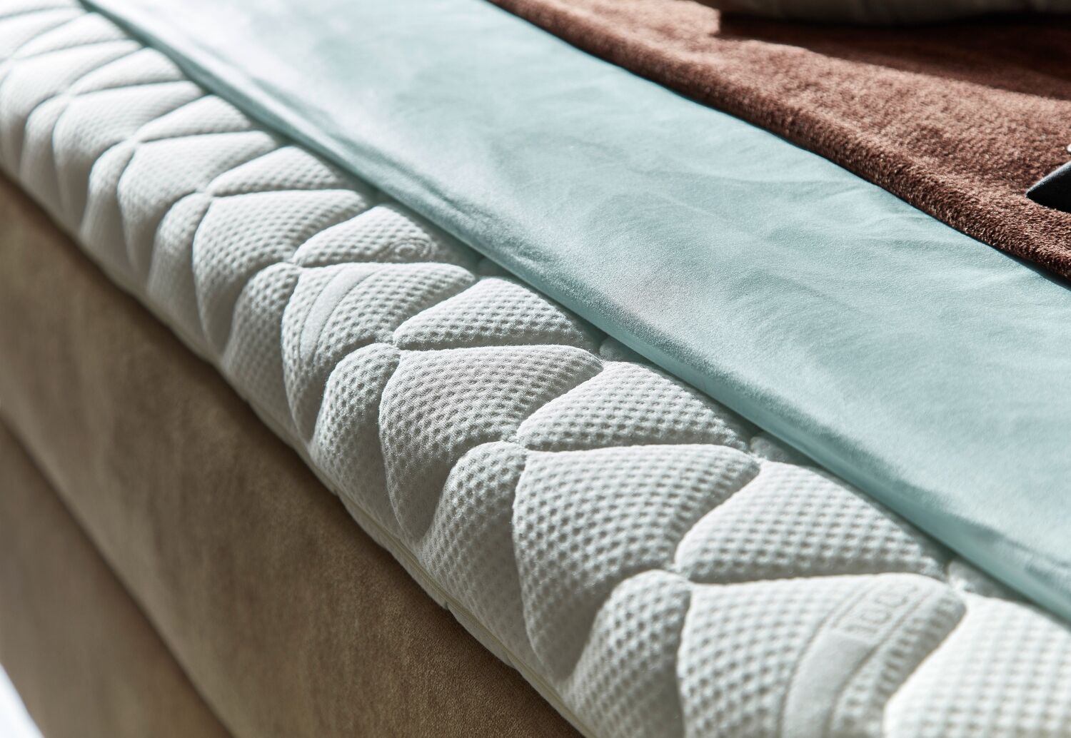 Boxspringbett 90x200 - Kompakter Schlafkomfort mit Premium-Qualität von Welcon