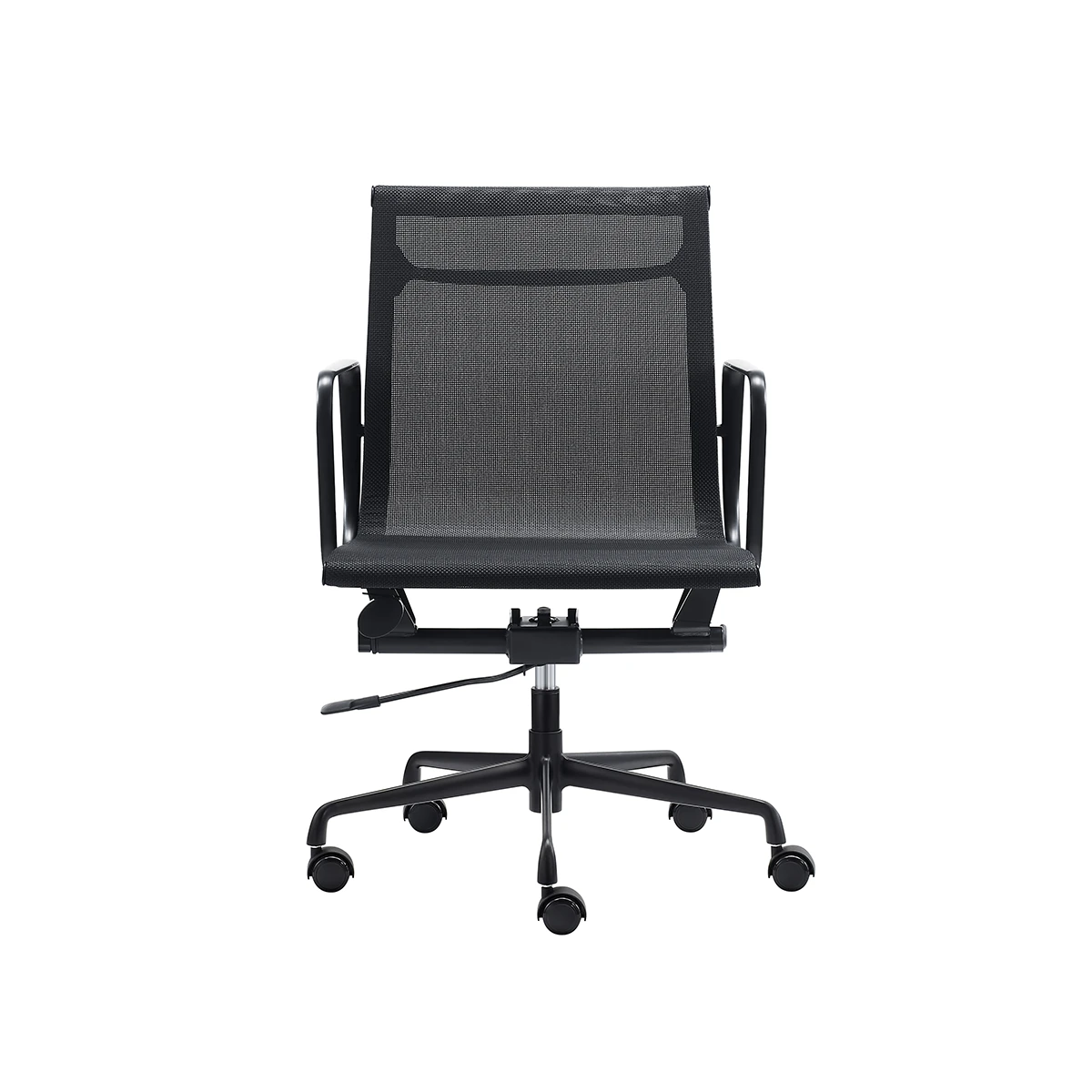 ErgoSVING Bürostuhl | Schreibtischstuhl Modell München Low Back matt schwarz