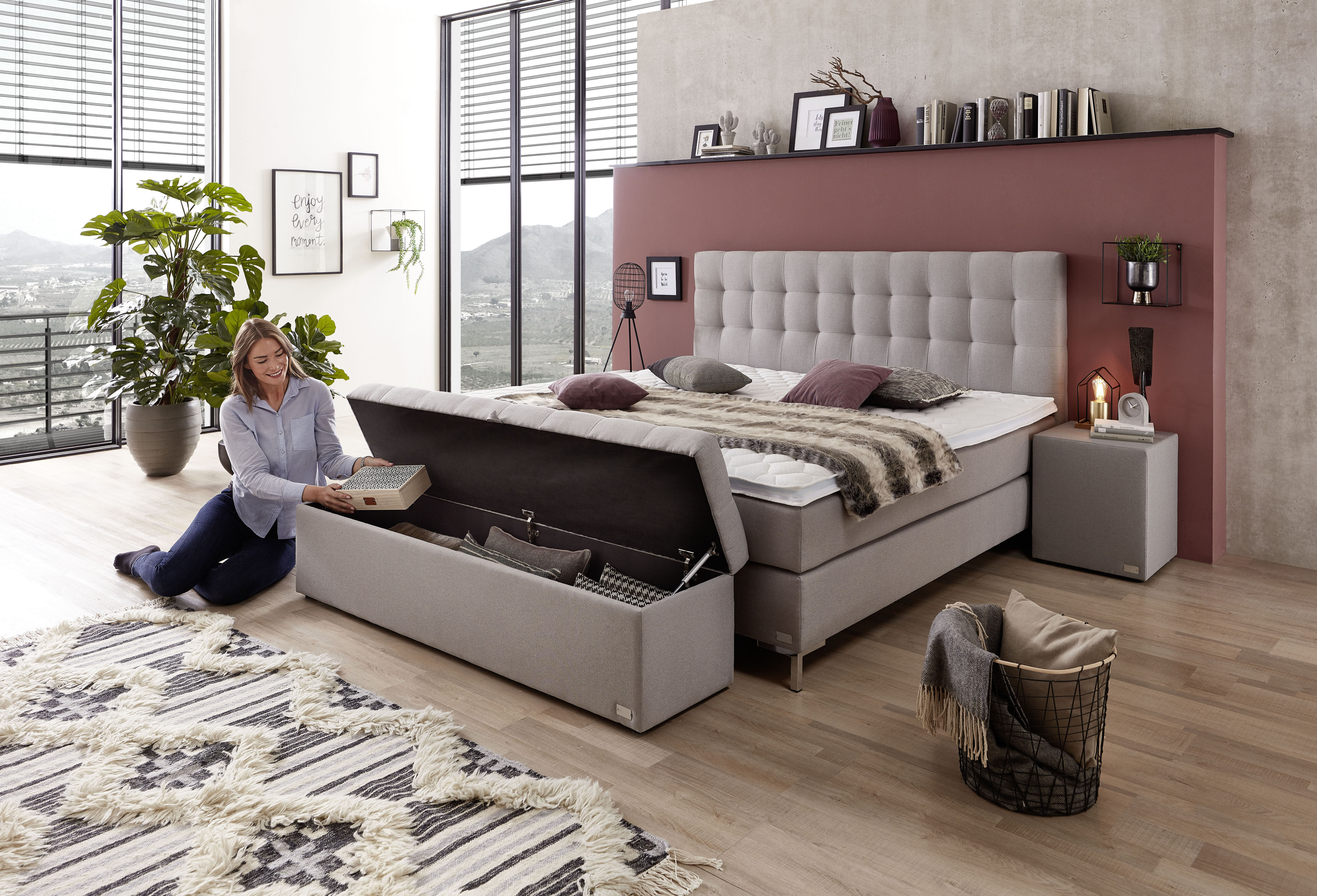Boxspringbett Angebote von Welcon: Luxuriöser Schlafkomfort nach Maß