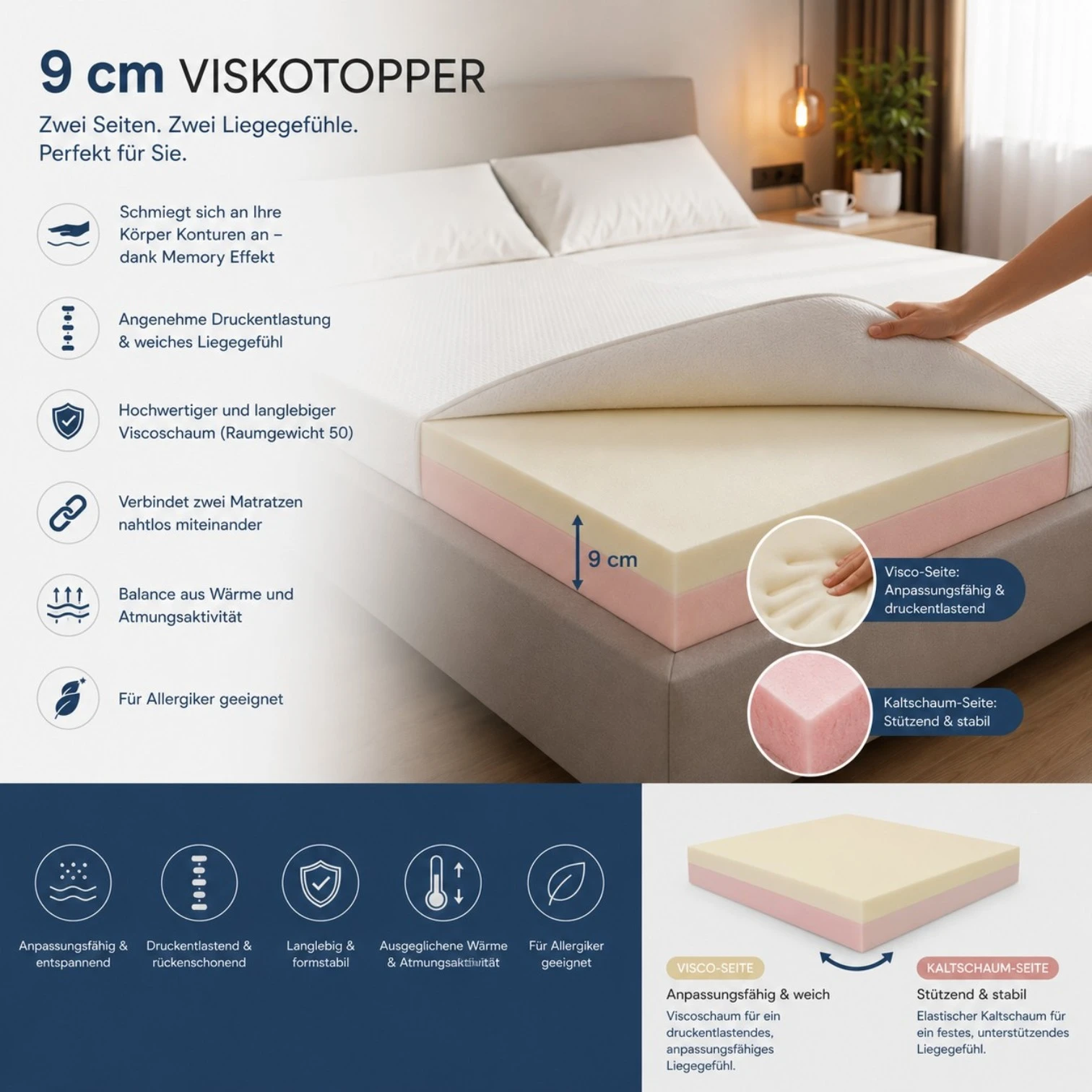 Original WELCON ROCKSTAR® Topper Visko 9cm