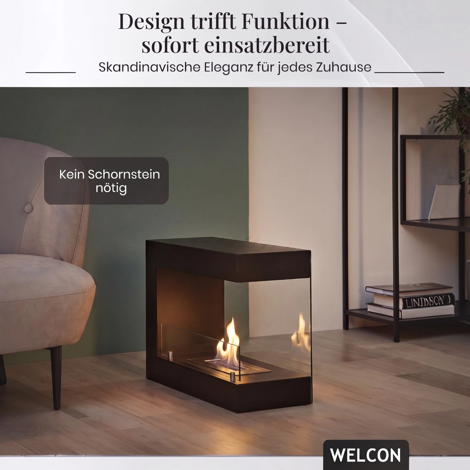 Bioethanol Kamin & Fireplace Stockholm | Standkamin
