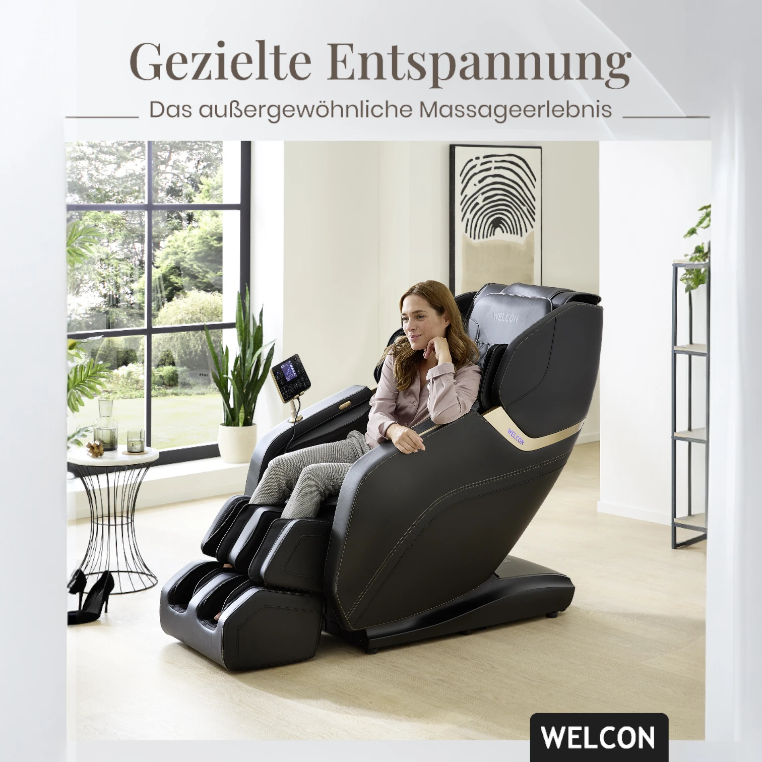 Massagesessel PRESTIGE III in schwarz