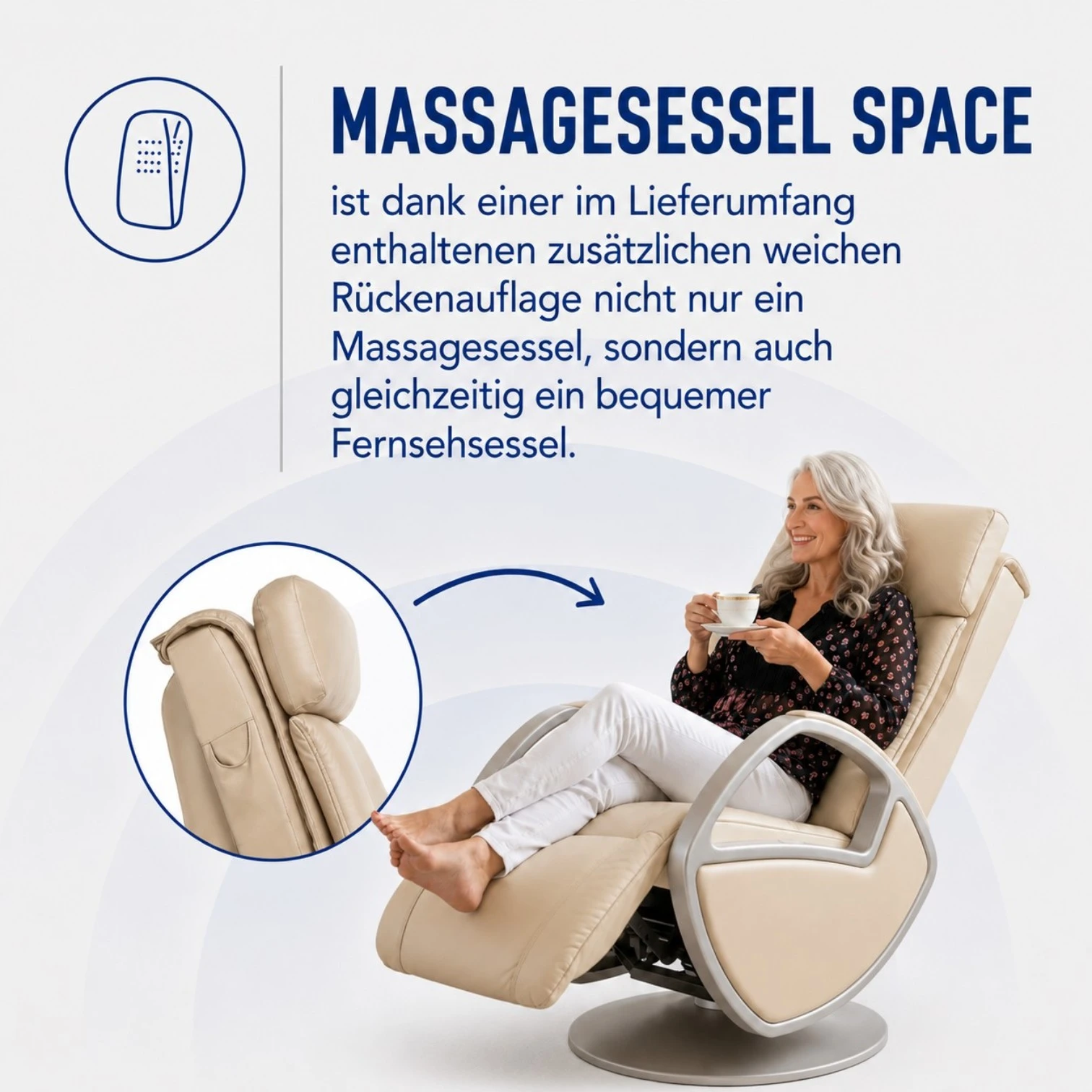 Massagesessel | Relaxsessel Keyton Space H10