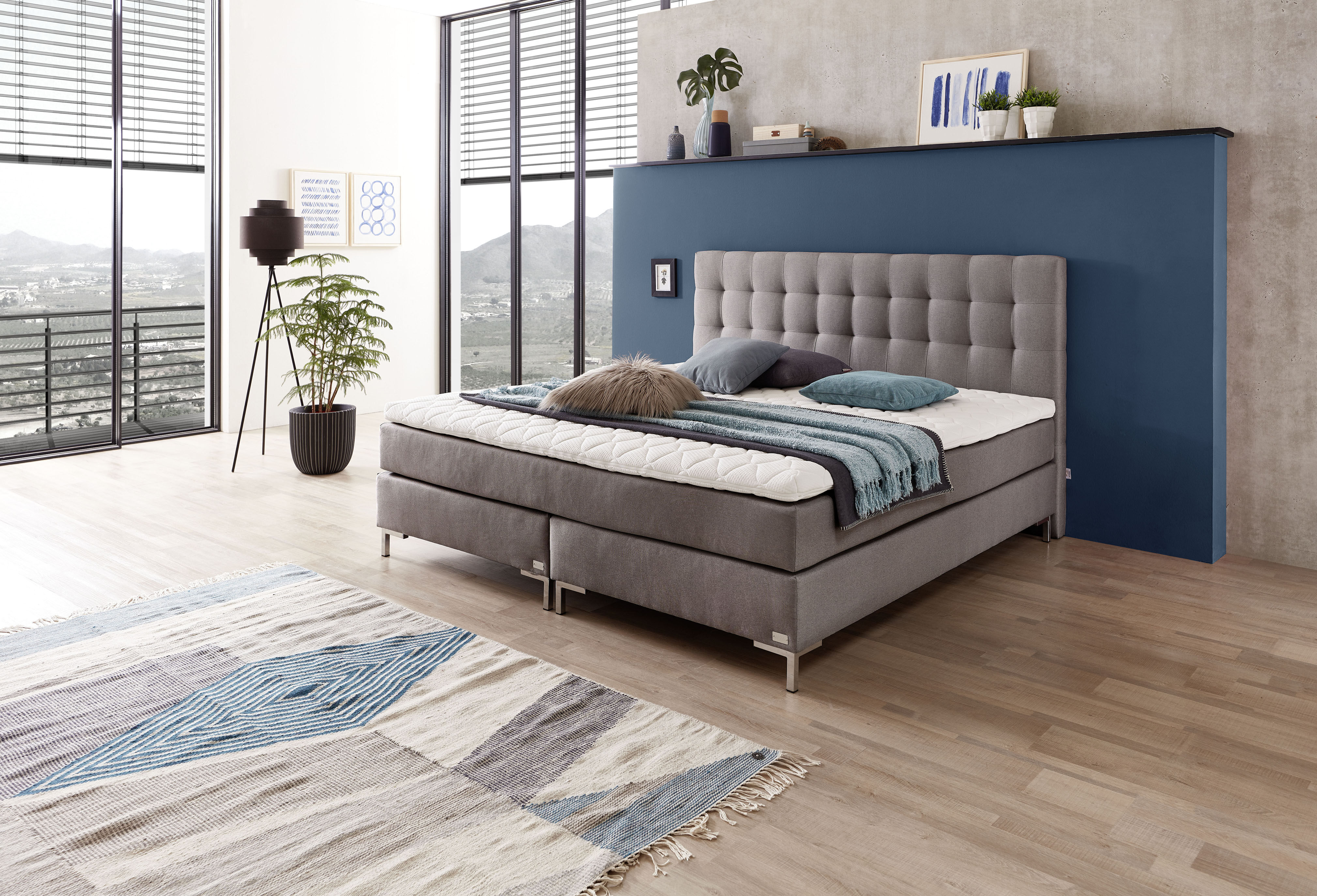 Boxspringbett mit Matratze: Luxuriöser Schlafkomfort von WELCON für erholsame Nächte