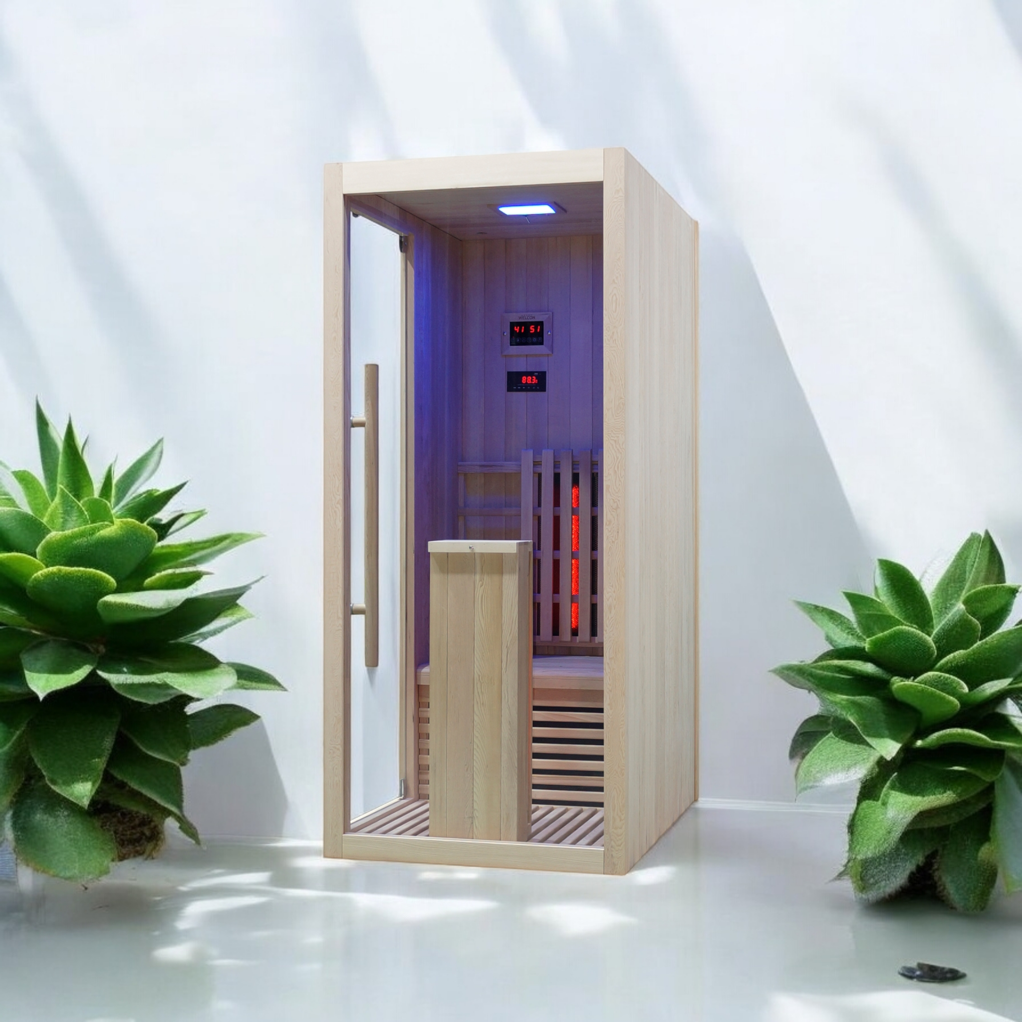 Infrarotkabine für 2 Personen: Wellness-Oase für Gesundheit & Entspannung zu Hause