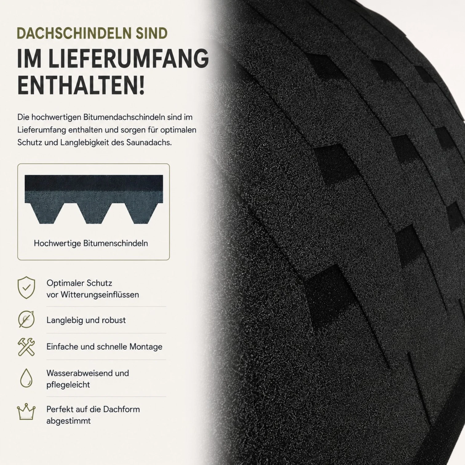 EASYHEAT Solo Outdoor Fasssauna 230 Volt von WELCON® - Sauna für den Garten für eine bis zwei Personen