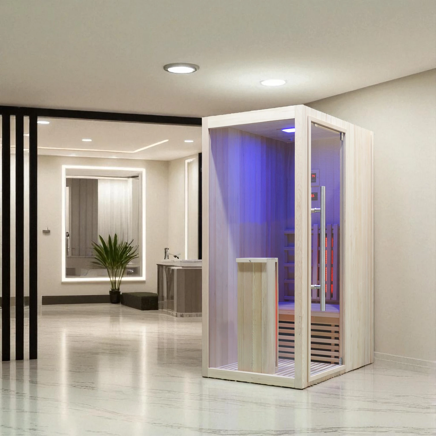 Infrarotkabine | Infrarotsauna WELCON® Easytherm Solo für eine Person