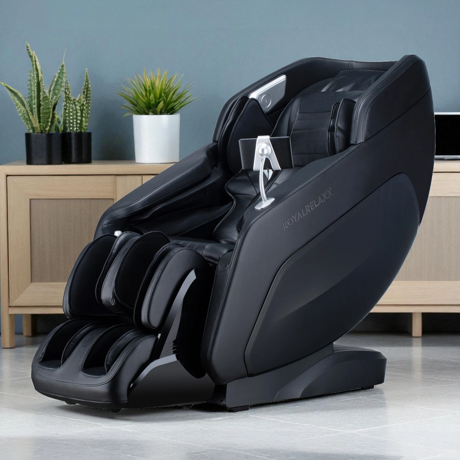 Massagesessel ROYALRELAXX in schwarz