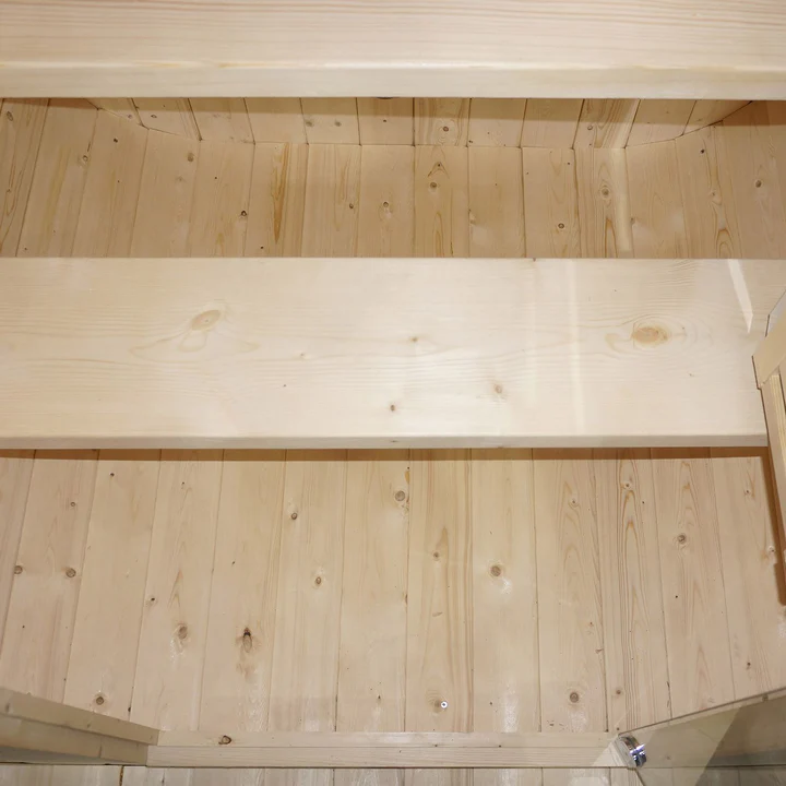 EASYHEAT Solo Outdoor Fasssauna 230 Volt von WELCON® - Sauna für den Garten für eine bis zwei Personen