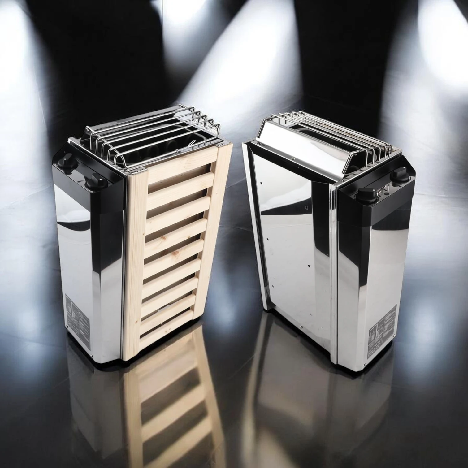 EasyHeat 230 –  WELCON® Saunaofen 3,6 kW ohne Starkstrom für Indoor- & Gartensaunen