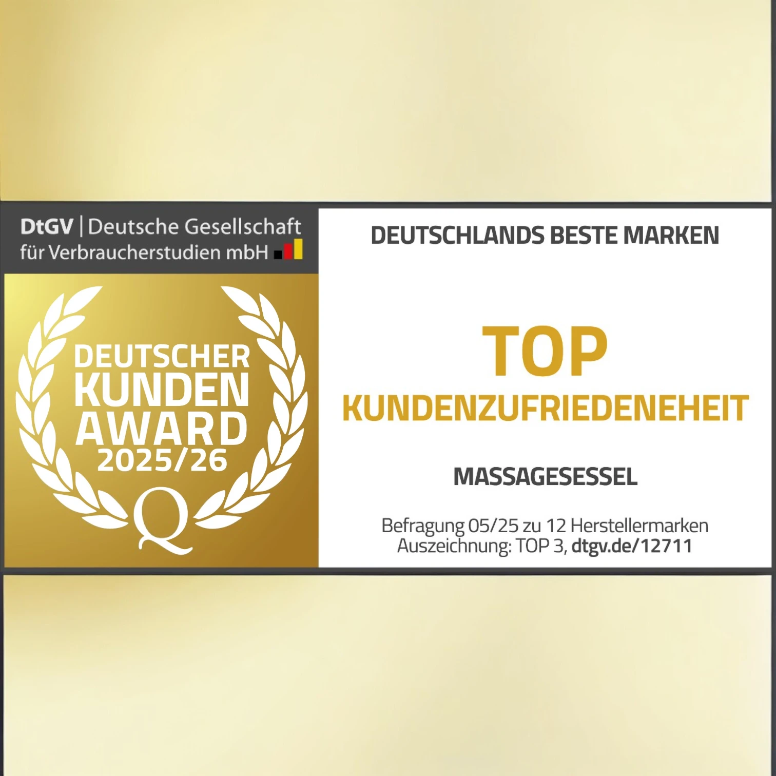 Massagesessel PRESTIGE III in schwarz aus eintägiger Vermietung