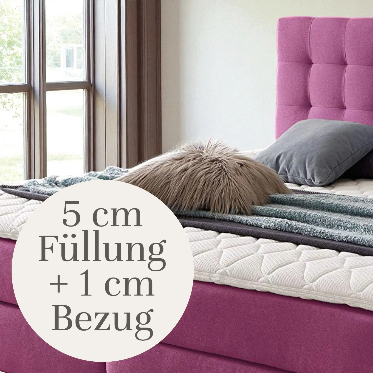 Original WELCON ROCKSTAR® Topper Latex 6cm