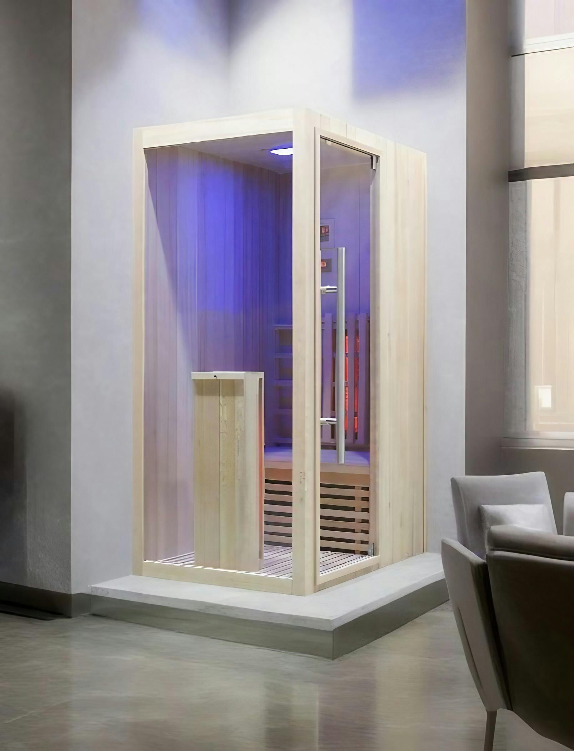 Infrarotkabine | Infrarotsauna WELCON® Easytherm Solo für eine Person