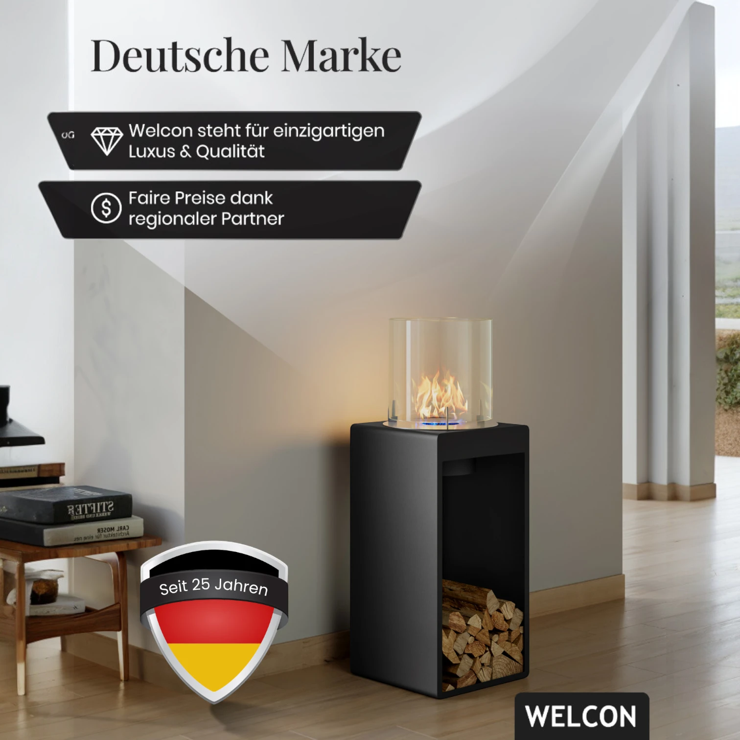 Bioethanol Kamin & Fireplace Ribe | Standkamin Bioethanol Kamin & Fireplace Ribe | Standkamin