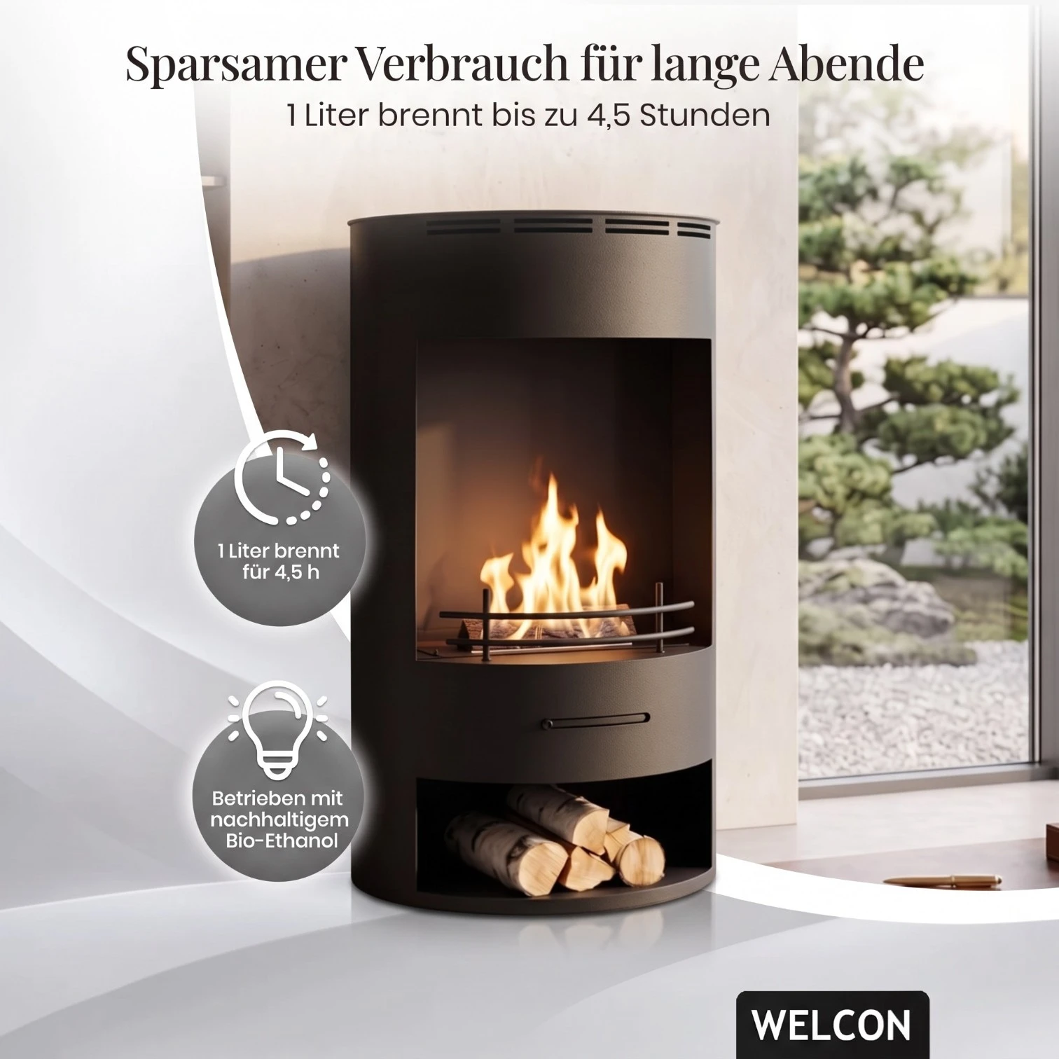 Bioethanol Kamin & Fireplace Odense | Standkamin
