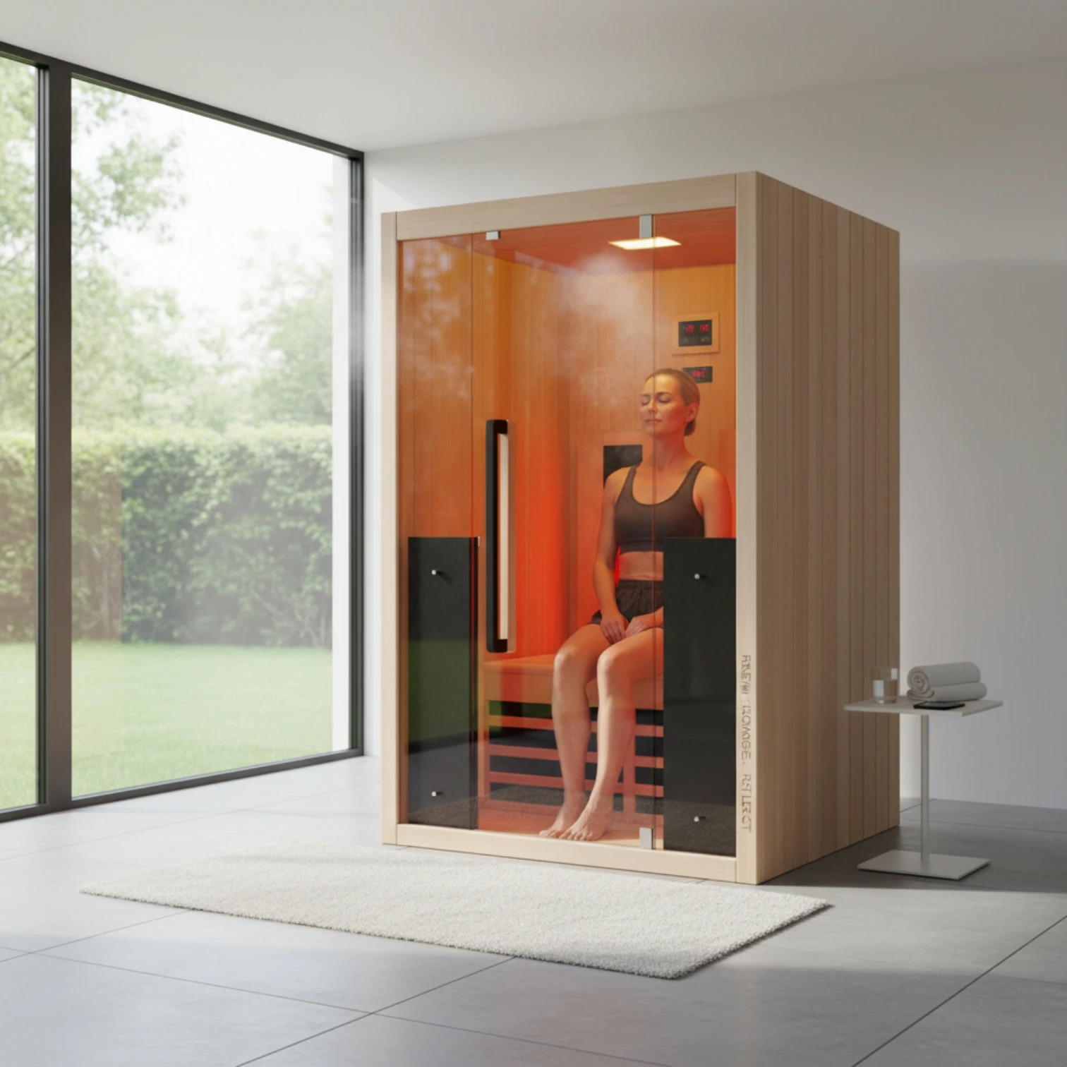 Infrarotkabine | Infrarotsauna WELCON® Easytherm Duo für zwei Personen