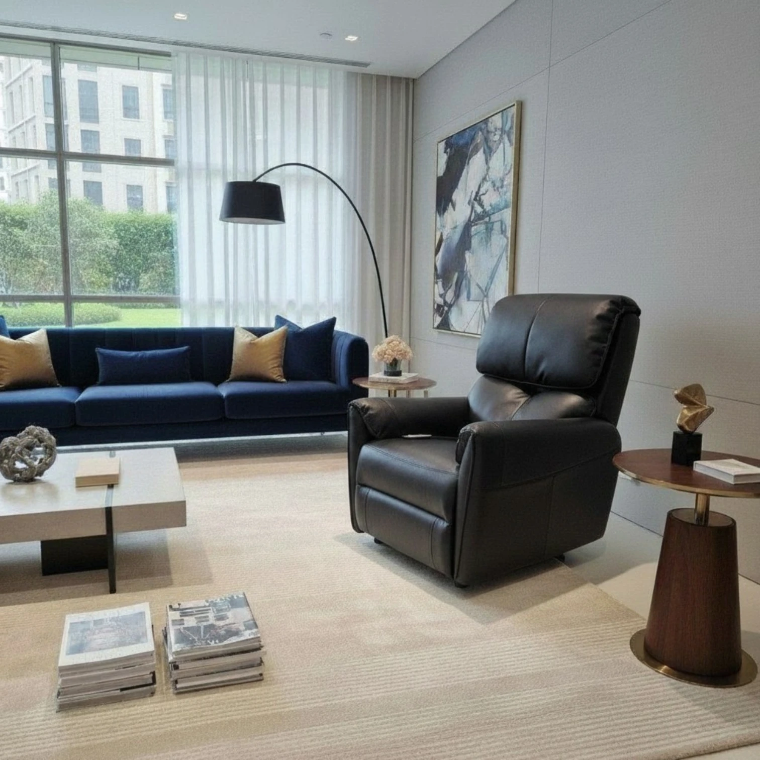 Massagesessel und Relaxsessel RelaxxOne Classic in schwarz