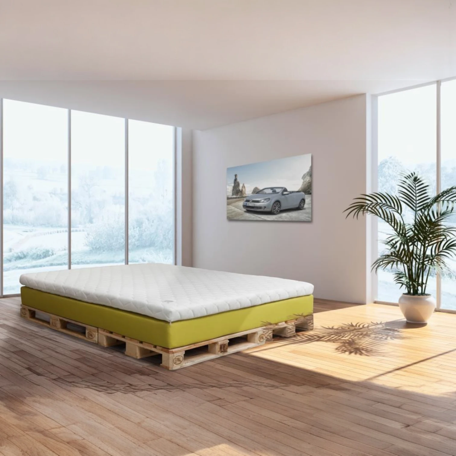 Original WELCON Rockstar Boxspring-Matratze 100x200 cm